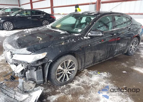 2017 Acura Tlx Technology Package из США, поврежденный, VIN 19UUB1F5XHA000938